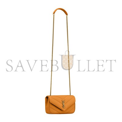 YSL LOULOU MINI IN LAMBSKIN 821749AAEAX7923 (20*12*5cm)
