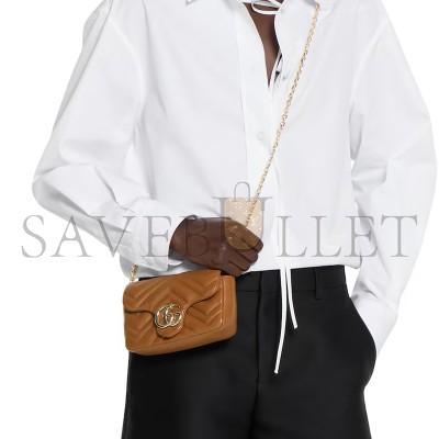 GUCCI GG MARMONT MINI SHOULDER BAG 841290AAFAX2718 (16.5*9.5*4.5cm)