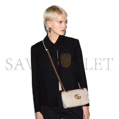 GUCCI GG MARMONT SMALL SHOULDER BAG 446744AABZC1712 (22*13*6cm)