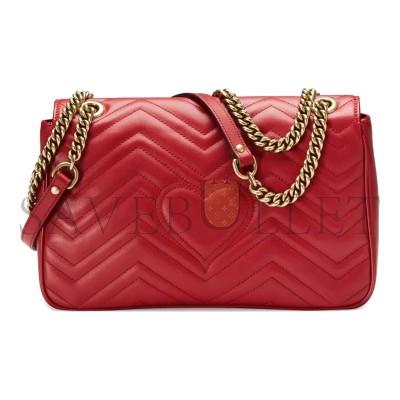 GUCCI GG MARMONT SHOULDER BAG 443496DTDIT6433 (31*19*7cm)