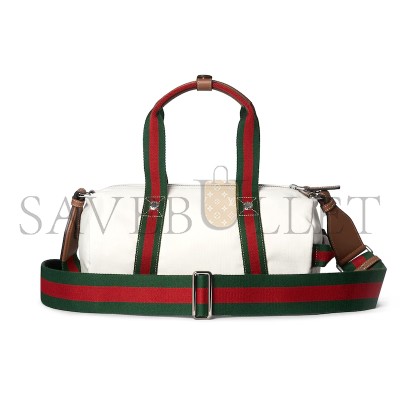 GUCCI SMALL PRINTED CANVAS DUFFLE BAG 816865FAD789042 (30*16*15cm)