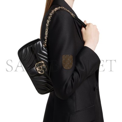 GUCCI GG MARMONT SMALL SHOULDER BAG 837280AAE381000 (22*12.5*6cm)