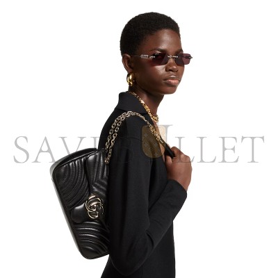 GUCCI GG MARMONT MEDIUM SHOULDER BAG 837267AAE381000 (26*15*7cm)