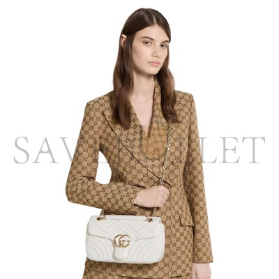 GUCCI GG MARMONT MEDIUM SHOULDER BAG 837267AAE389050 (26*15*7cm)
