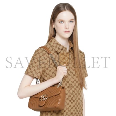 GUCCI GG MARMONT MEDIUM SHOULDER BAG 837267AAE382718 (26*15*7cm)