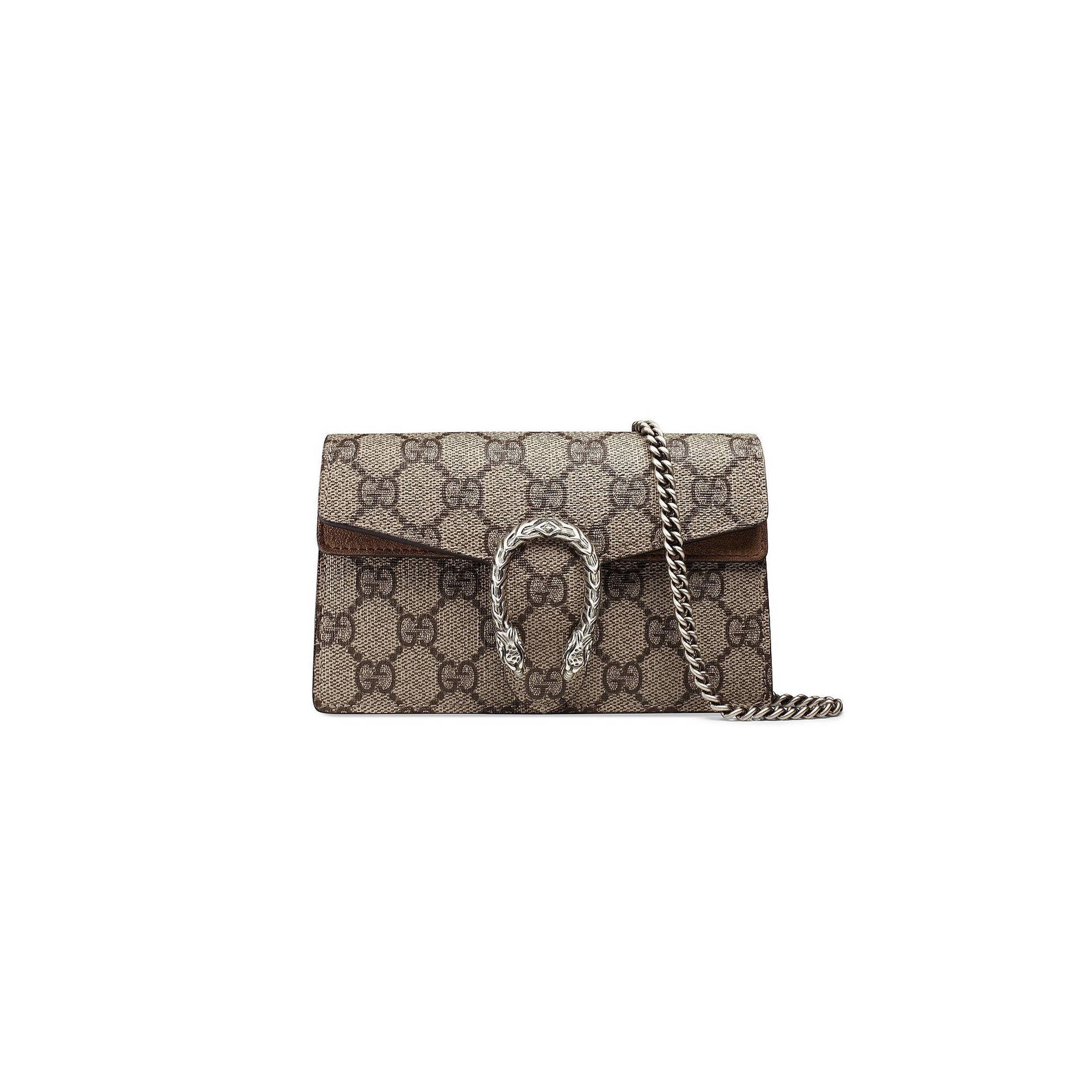 GUCCI DIONYSUS GG SUPREME SUPER MINI BAG  476432 (16.5*10*4cm)