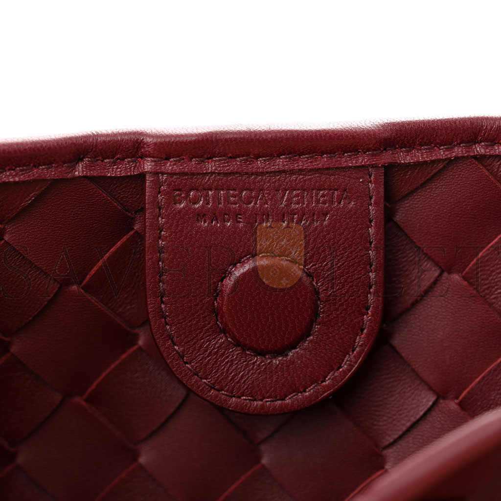 BOTTEGA VENETA NAPPA INTRECCIATO SARDINE BAG BAROLO (34*23*3cm) BOTTEGA VENETA NAPPA INTRECCIATO SARDINE BAG BAROLO (34*23*3cm)