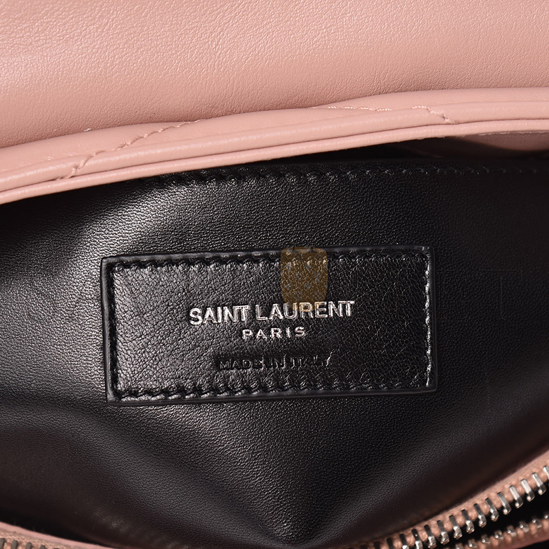 YSL LOULOU SMALL CHAIN BAG IN QUILTED LEATHER 494699691236 (23*17*9cm)