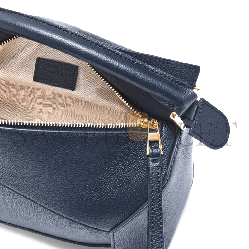 LOEWE SMALL PUZZLE EDGE BAG IN SOFT GRAINED CALFSKIN A510P60X77-5544 (24*16.5*10.5cm)
