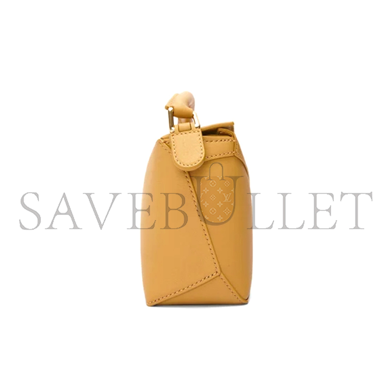 LOEWE MINI PUZZLE EDGE BAG IN CLASSIC CALFSKIN A510P88X26-6715 (18*12.5*8cm)