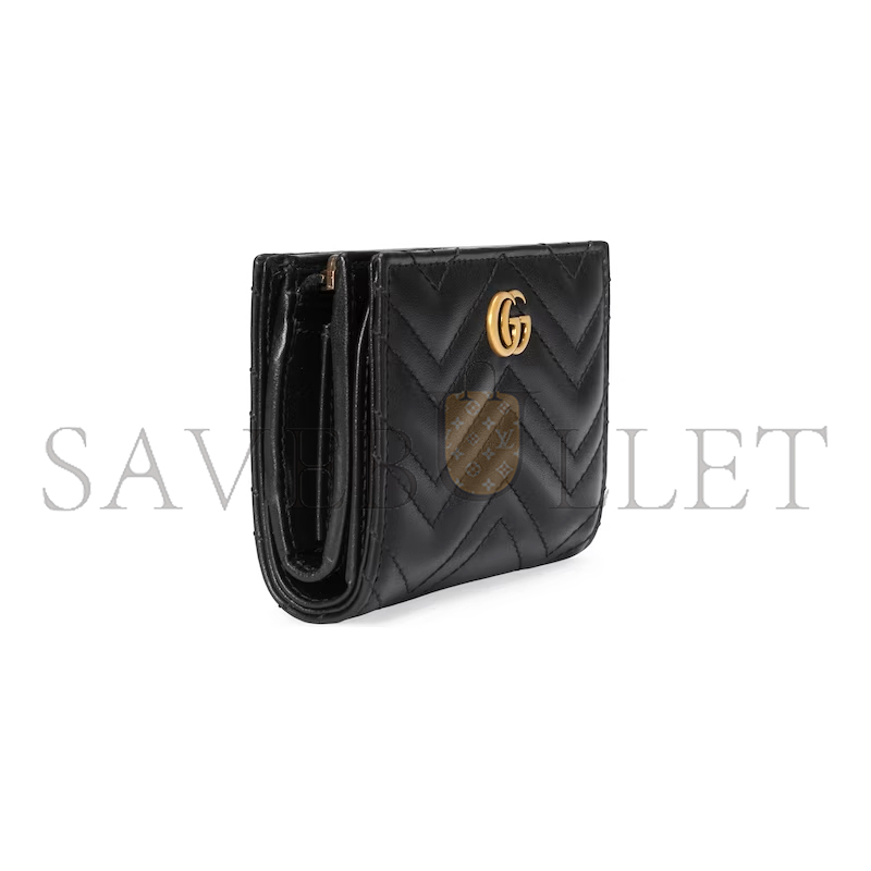 GUCCI GG MARMONT WALLET ‎‎773427DTDHT1000 (11*8.5*3cm)