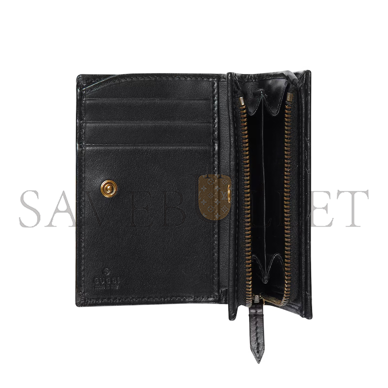 GUCCI GG MARMONT WALLET ‎‎773427DTDHT1000 (11*8.5*3cm)