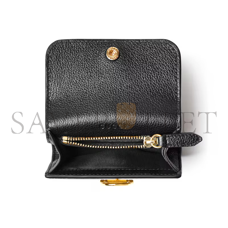 GUCCI SOFTBIT CARD CASE 828148AAEAO1000 (10.5*7*3cm) GUCCI SOFTBIT CARD CASE 828148AAEAO1000 (10.5*7*3cm)
