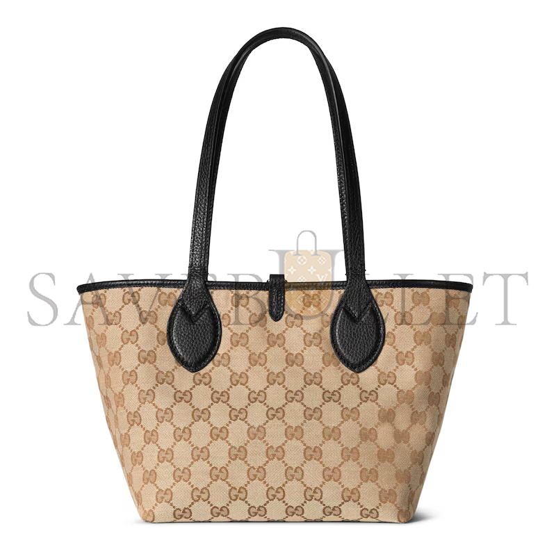 GUCCI TOTISSIMA SMALL REVERSIBLE TOTE BAG ‎‎839124AAFEQ1069 (21*18.5*16cm)