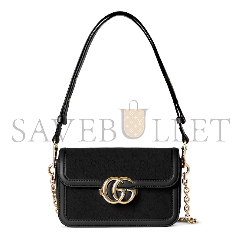 GUCCI GO SMALL SHOULDER BAG 826761FAEKK1000 (21.5*14*9cm) GUCCI GO SMALL SHOULDER BAG 826761FAEKK1000 (21.5*14*9cm)