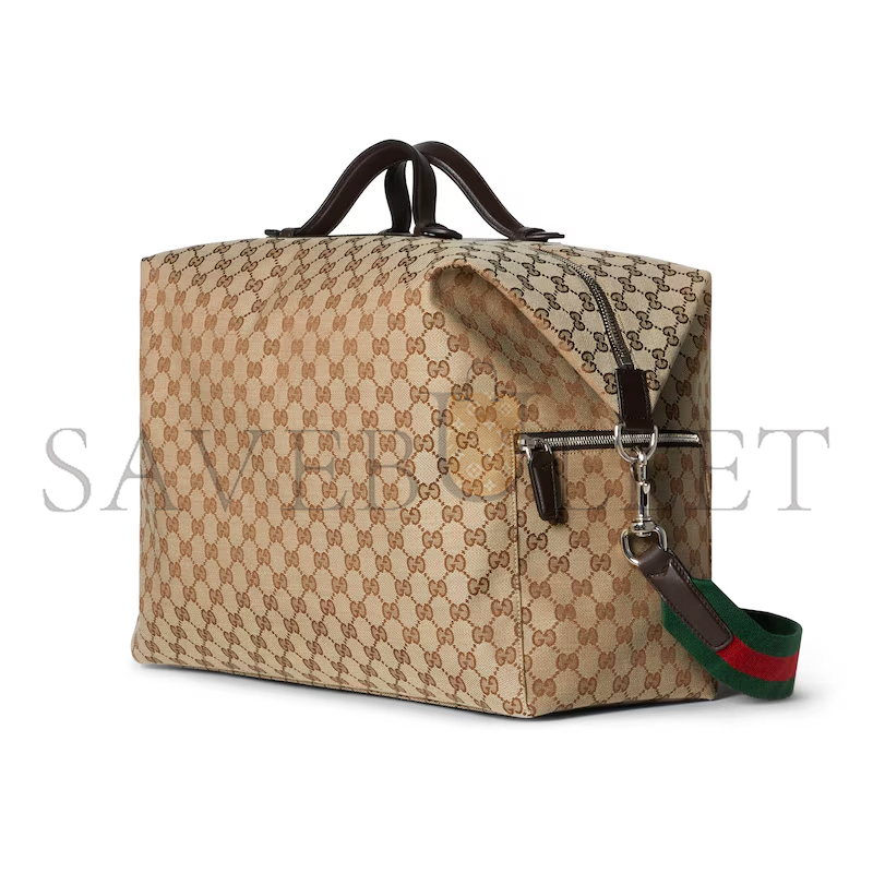 GUCCI GG CANVAS MEDIUM DUFFLE BAG 821668FAEHA9794 (44*36*18cm) GUCCI GG CANVAS MEDIUM DUFFLE BAG 821668FAEHA9794 (44*36*18cm)