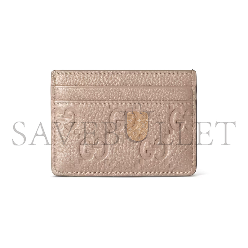 GUCCI GG EMBLEM CARD CASE 815883AAEEM1523 (10*7cm) GUCCI GG EMBLEM CARD CASE 815883AAEEM1523 (10*7cm)