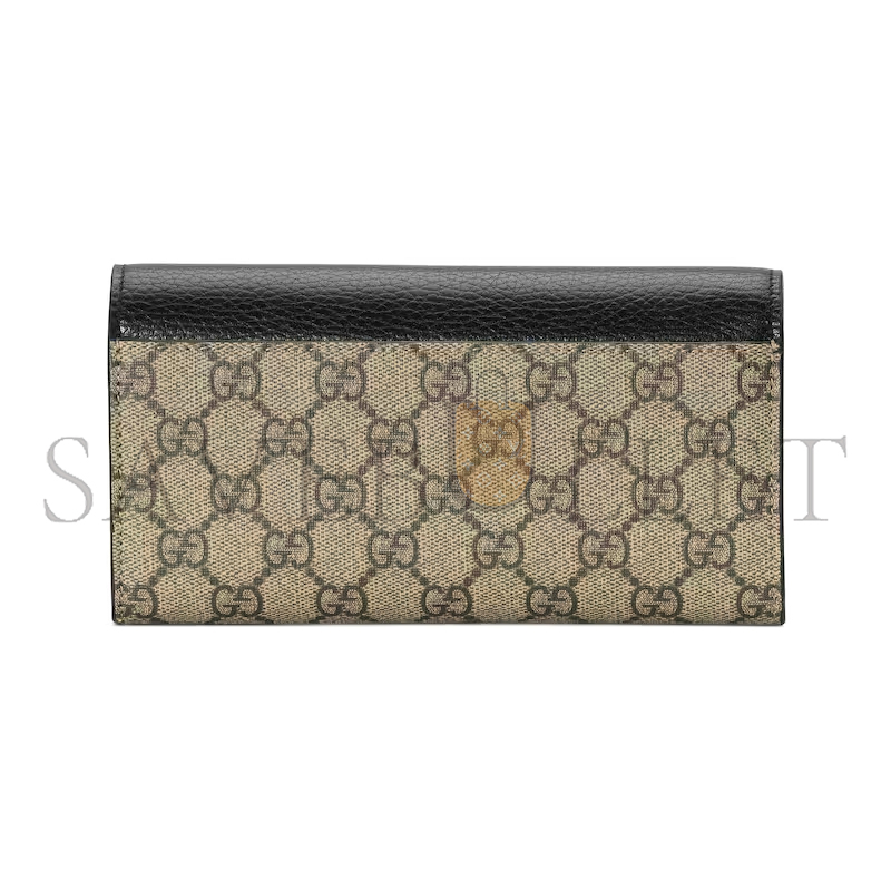 GUCCI GG MARMONT BI-COLOR CONTINENTAL WALLET 45611617WAG1283 (10*19*3.5cm) GUCCI GG MARMONT BI-COLOR CONTINENTAL WALLET 45611617WAG1283 (10*19*3.5cm)