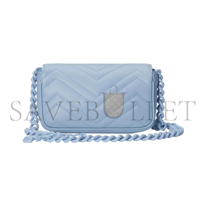 GUCCI GG MARMONT MINI BAG 699757UM8KV4928 (16.5*10.2*5.1cm)