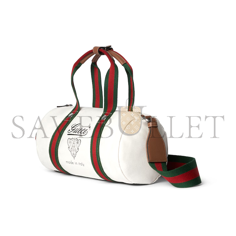 GUCCI SMALL PRINTED CANVAS DUFFLE BAG 816865FAD789042 (30*16*15cm) GUCCI SMALL PRINTED CANVAS DUFFLE BAG 816865FAD789042 (30*16*15cm)