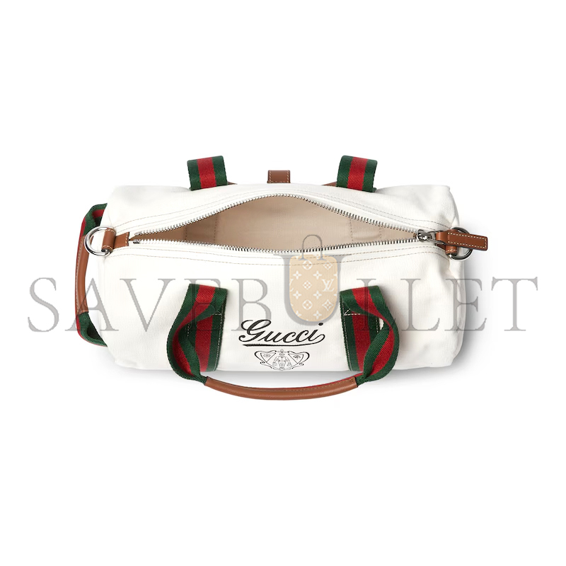 GUCCI SMALL PRINTED CANVAS DUFFLE BAG 816865FAD789042 (30*16*15cm) GUCCI SMALL PRINTED CANVAS DUFFLE BAG 816865FAD789042 (30*16*15cm)