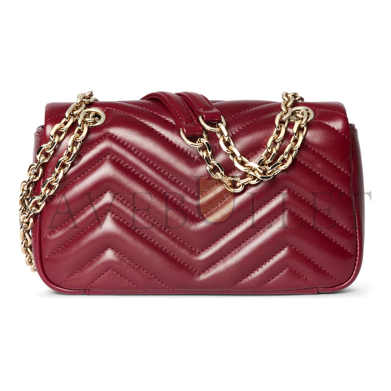 GUCCI GG MARMONT SMALL SHOULDER BAG 837280AAE386207 (22*12.5*6cm)