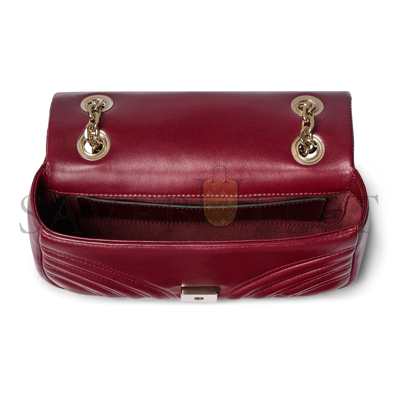 GUCCI GG MARMONT SMALL SHOULDER BAG 837280AAE386207 (22*12.5*6cm)
