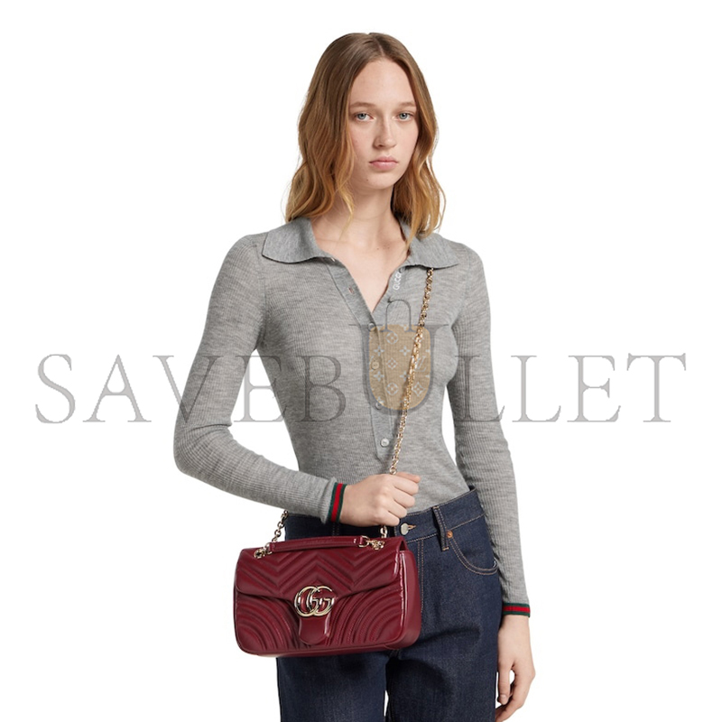 GUCCI GG MARMONT MEDIUM SHOULDER BAG 837267AAE386207 (26*15*7cm) GUCCI GG MARMONT MEDIUM SHOULDER BAG 837267AAE386207 (26*15*7cm)