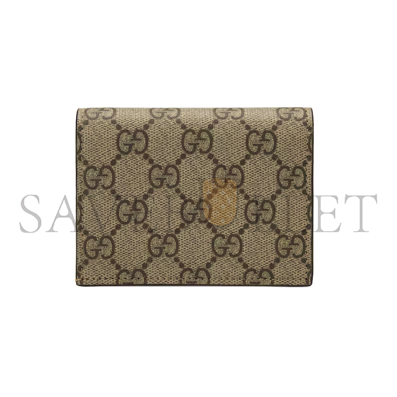 GUCCI GG MARMONT BI-COLOUR CARD CASE WALLET 658610AABGY8658 (11*8.5*3cm) GUCCI GG MARMONT BI-COLOUR CARD CASE WALLET 658610AABGY8658 (11*8.5*3cm)