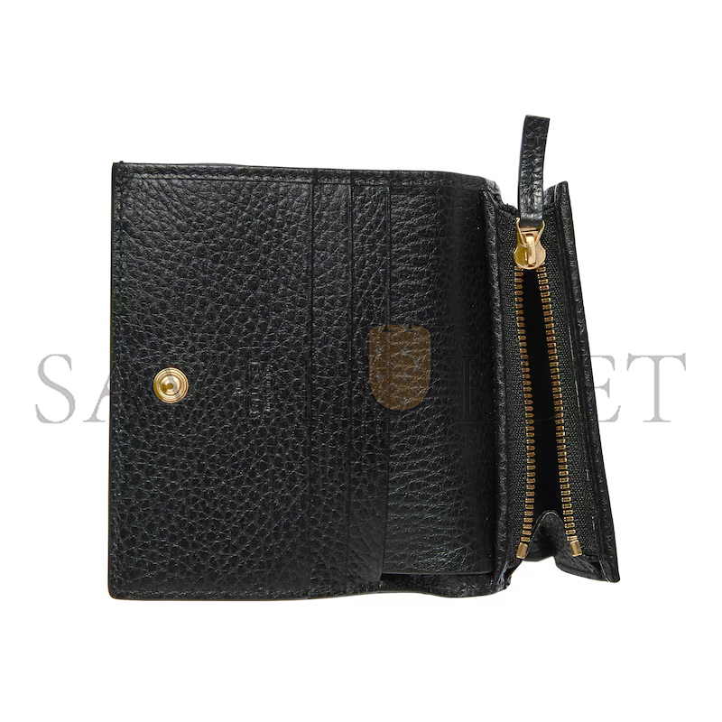GUCCI GG MARMONT BI-COLOUR CARD CASE WALLET 65861017WAG1283 (11*8.5*3cm) GUCCI GG MARMONT BI-COLOUR CARD CASE WALLET 65861017WAG1283 (11*8.5*3cm)
