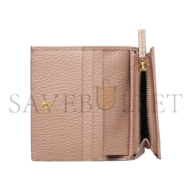GUCCI GG MARMONT BI-COLOUR CARD CASE WALLET 65861017WAG5788 (11*8.5*3cm) GUCCI GG MARMONT BI-COLOUR CARD CASE WALLET 65861017WAG5788 (11*8.5*3cm)
