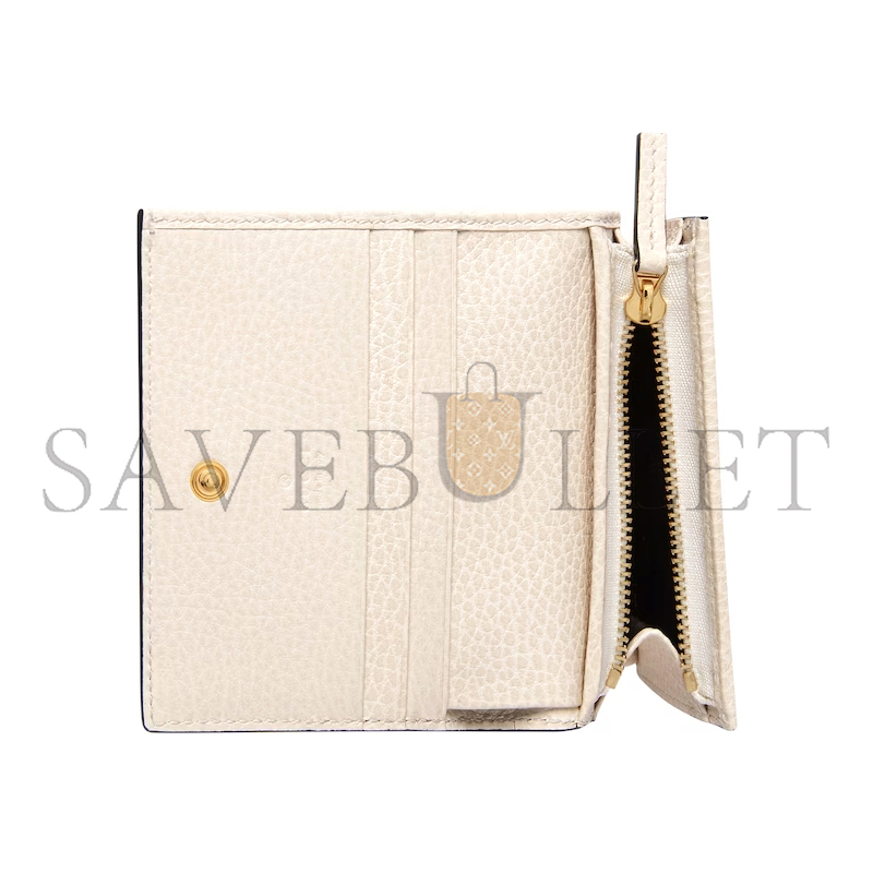 GUCCI GG MARMONT BI-COLOUR CARD CASE WALLET 65861017WAG9096 (11*8.5*3cm) GUCCI GG MARMONT BI-COLOUR CARD CASE WALLET 65861017WAG9096 (11*8.5*3cm)