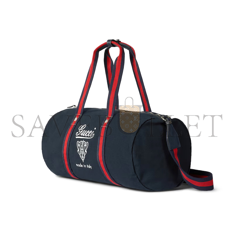GUCCI LARGE PRINTED CANVAS DUFFLE BAG 816866FAD784044 (54*24*24cm) GUCCI LARGE PRINTED CANVAS DUFFLE BAG 816866FAD784044 (54*24*24cm)