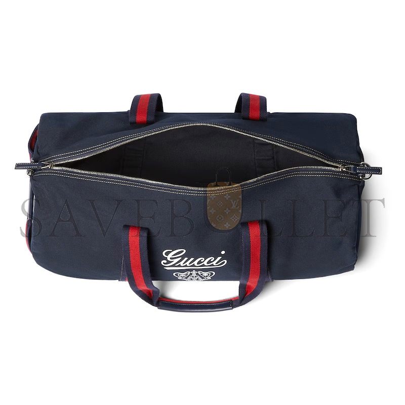 GUCCI LARGE PRINTED CANVAS DUFFLE BAG 816866FAD784044 (54*24*24cm) GUCCI LARGE PRINTED CANVAS DUFFLE BAG 816866FAD784044 (54*24*24cm)