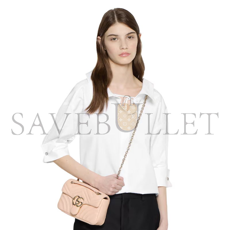 GUCCI GG MARMONT SMALL SHOULDER BAG 837280AAE386823 (22*12.5*6cm)