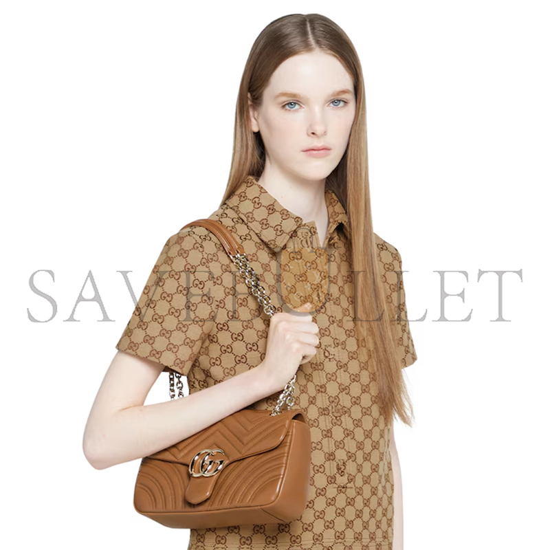 GUCCI GG MARMONT MEDIUM SHOULDER BAG 837267AAE382718 (26*15*7cm) GUCCI GG MARMONT MEDIUM SHOULDER BAG 837267AAE382718 (26*15*7cm)