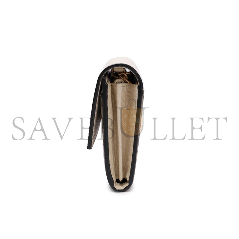GUCCI GG MARMONT BI-COLOR WALLET ON CHAIN ‎546585 (19*10cm)