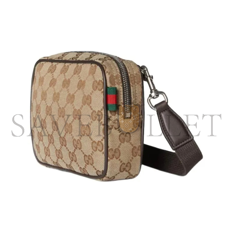 GUCCI GG CANVAS SHOULDER BAG ‎834268FAEON9750 (17.5*14*5cm)