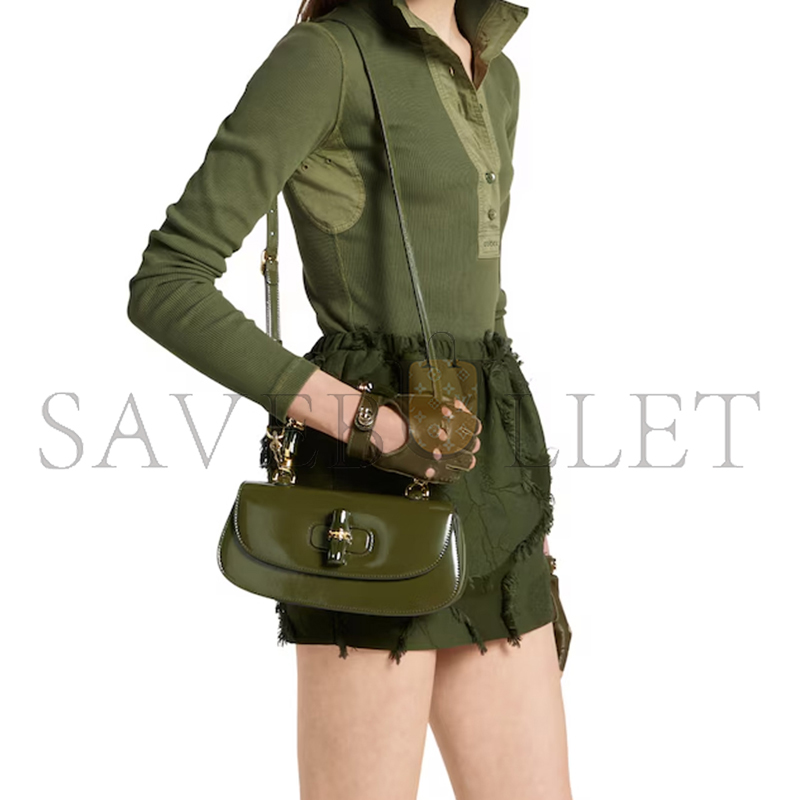 GUCCI GUCCI BAMBOO DIVA MEDIUM BAG ‎827750AAEVT3037 (26.6*13*8cm)