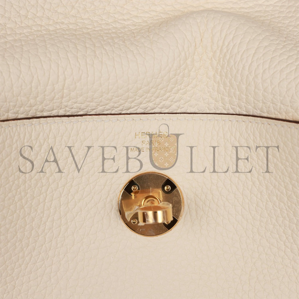 HERMES LINDY 26 NATA CLEMENCE GOLD HARDWARE (26*18*12cm)