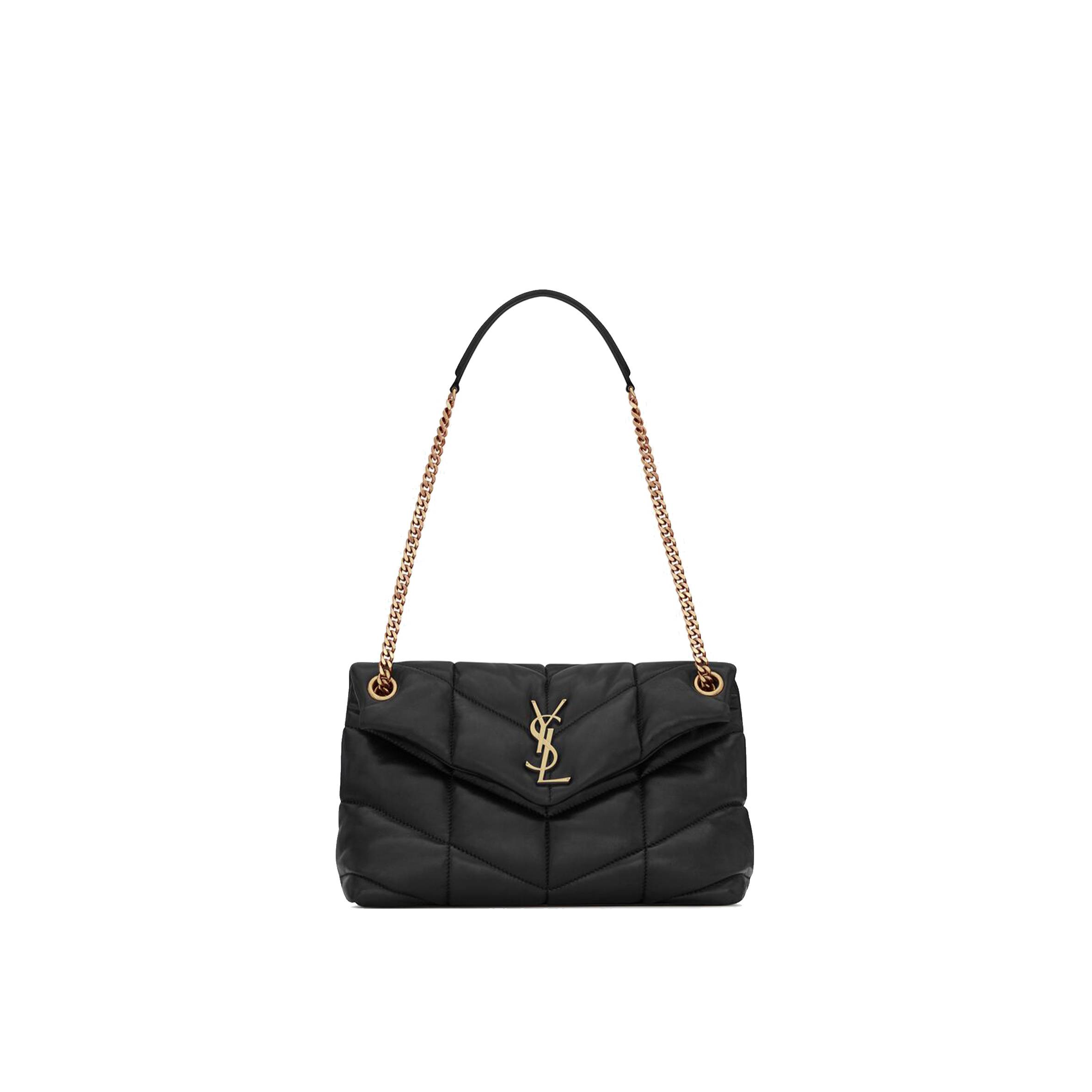 YSL PUFFER SMALL CHAIN BAG IN QUILTED LAMBSKIN 5774761EL071000 (29*17*11cm) YSL PUFFER SMALL CHAIN BAG IN QUILTED LAMBSKIN 5774761EL071000 (29*17*11cm)